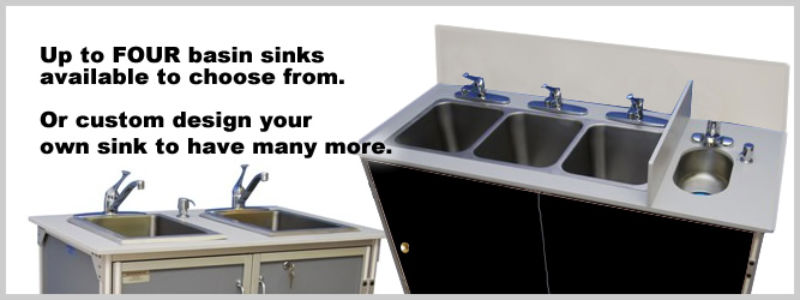 Safe Plumbing of Portable Sinks