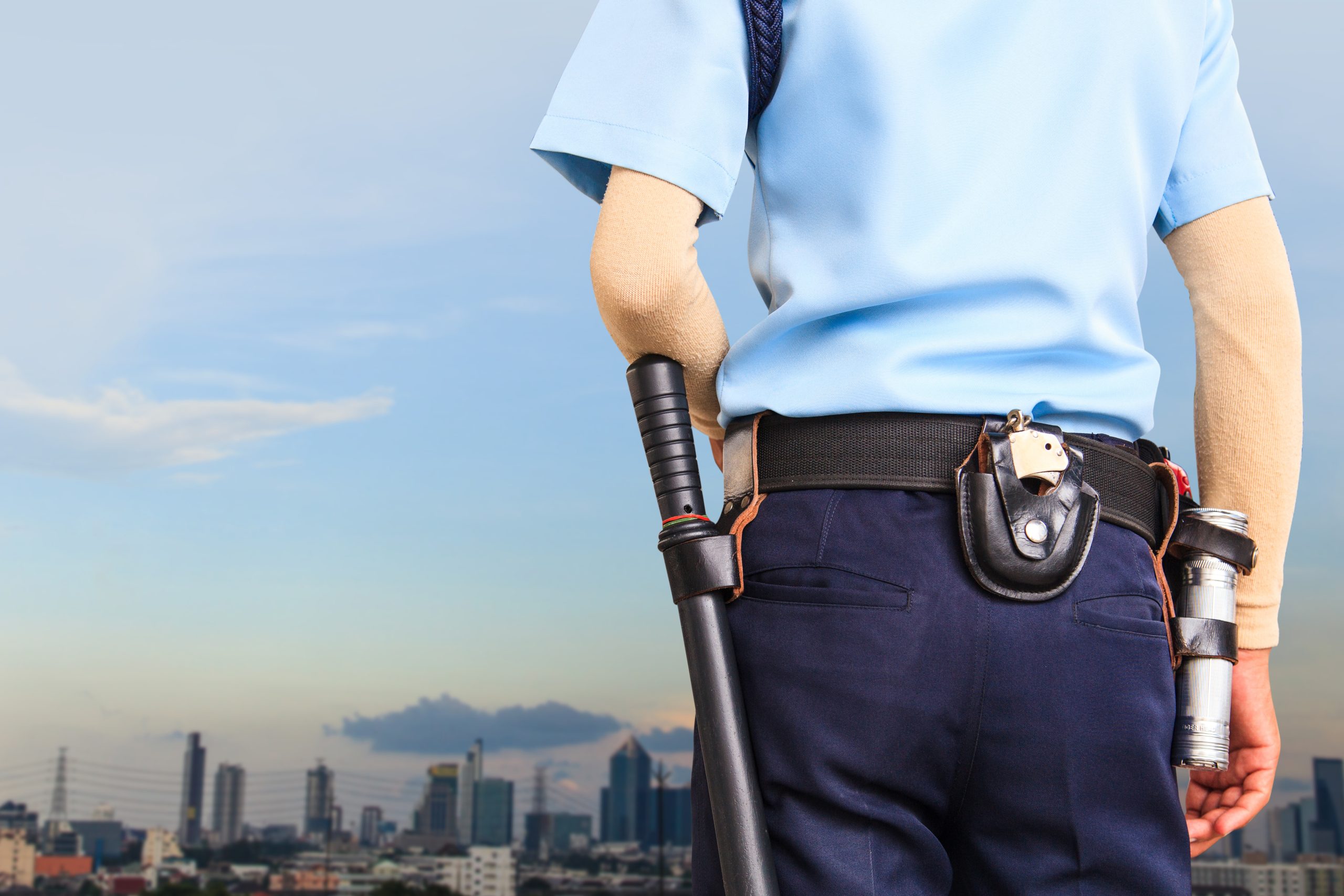 The responsibilities of a private security guard