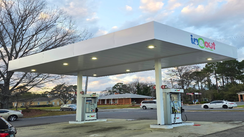 What Sets Gas Station Canopy Construction in Houston, TX, Apart from Modern Fuel Stations